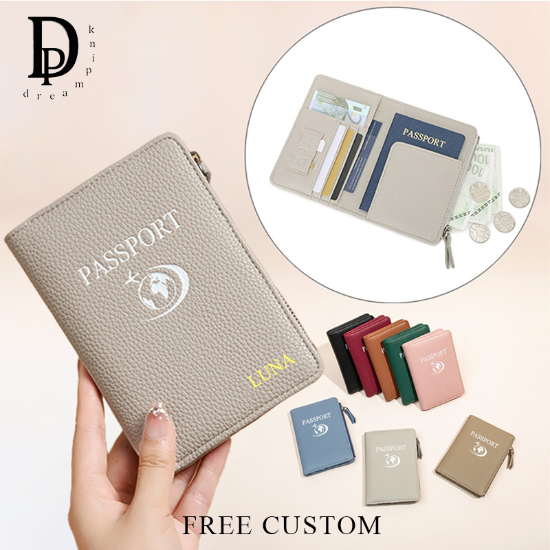 Passport Wallet Rfid - حافظة جواز سفر نسائية للسفر مزودة