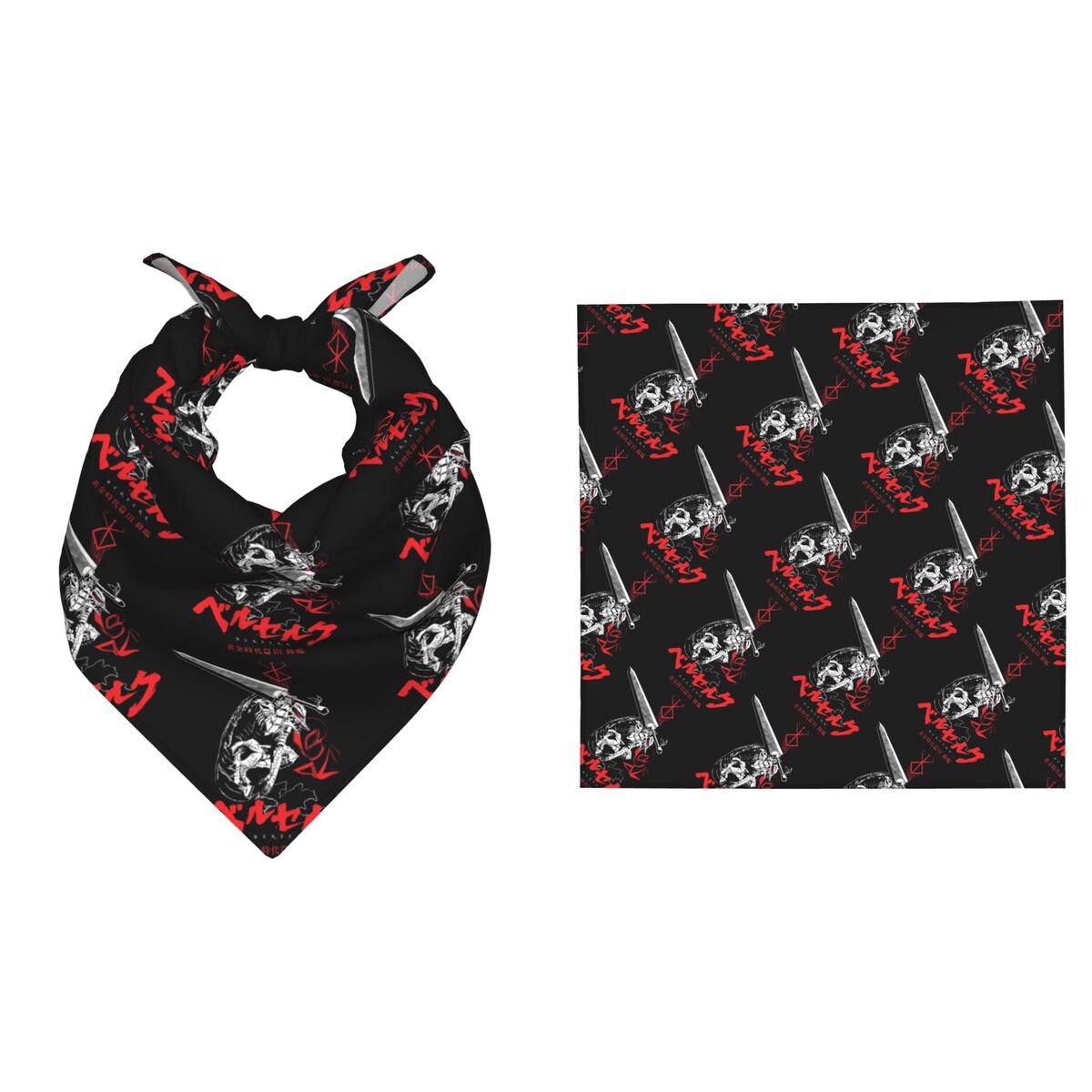 Men Accessories Brand - وشاح رقبة مربع بطول 55 سم
