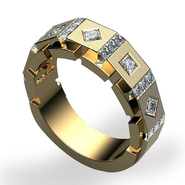 Men'S Accessories Hand Bands - خواتم أوفرتاس العصرية للرجال وحفلات رجال