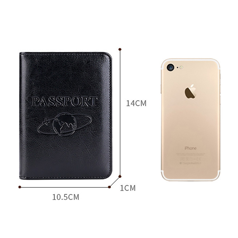 للجنسين جلد طبيعي غطاء جواز سف - مراجعة Passport Wallet Rfid وسعره