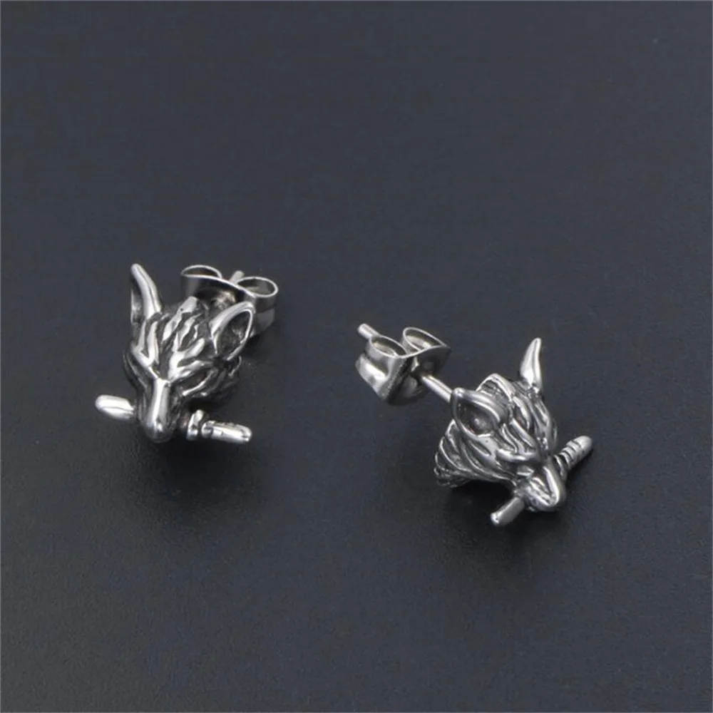 أقراط زخرفية عتيقة بسيطة للرجا - مراجعة Men'S Accessories Trending وسعره