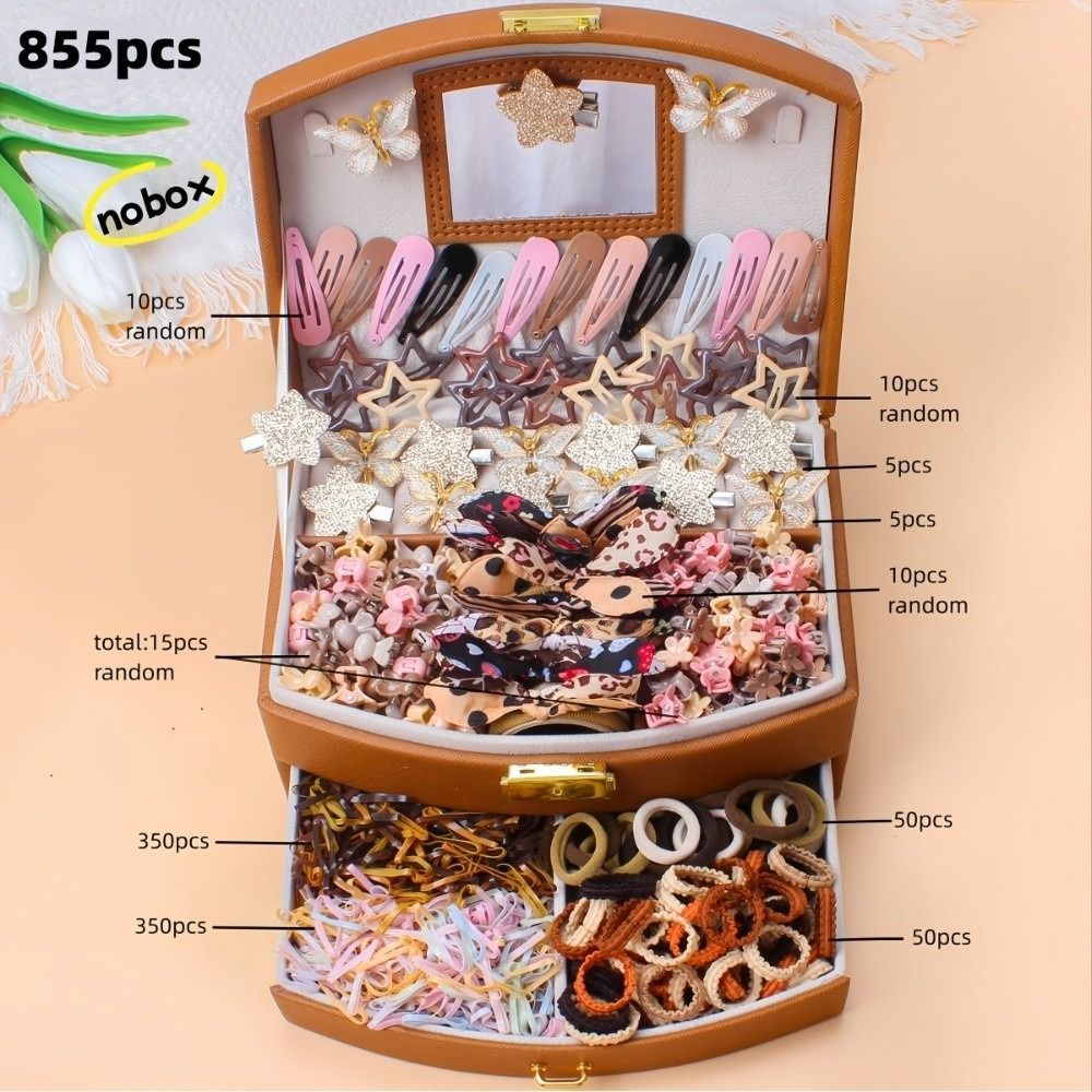 مجموعة إكسسوارات شعر مرنة جديد - مراجعة Tie Clip Set وسعره