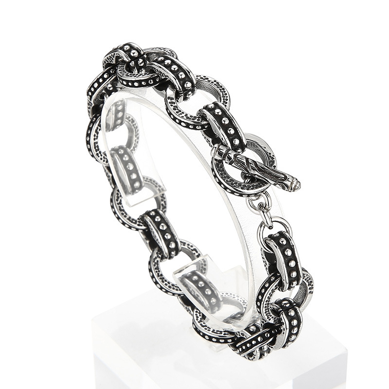 سوار سلسلة دراجات عتيق للرجال  - مراجعة Men'S Accessories Hand Bands وسعره