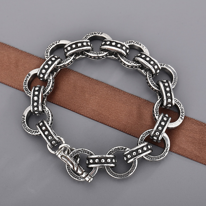 سوار سلسلة دراجات عتيق للرجال  - مراجعة Men'S Accessories Hand Bands وسعره
