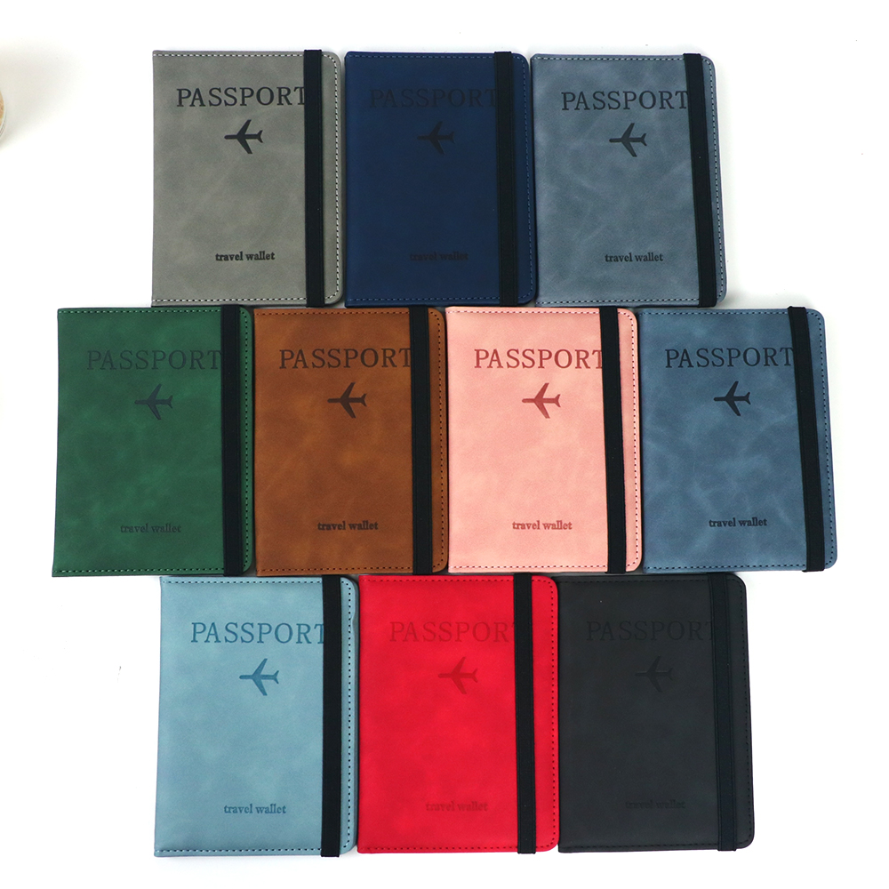 حافظة بطاقات جلدية مخصصة مع حم - مراجعة Passport Wallet Rfid وسعره