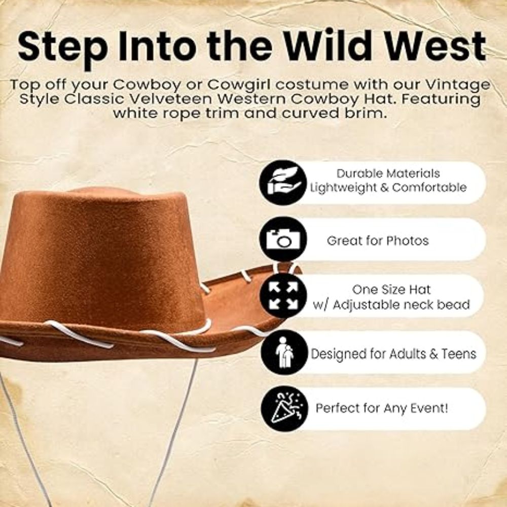 قبعة فانتازيا وودي جيسي التنكر - مراجعة Men Accessories Pack وسعره