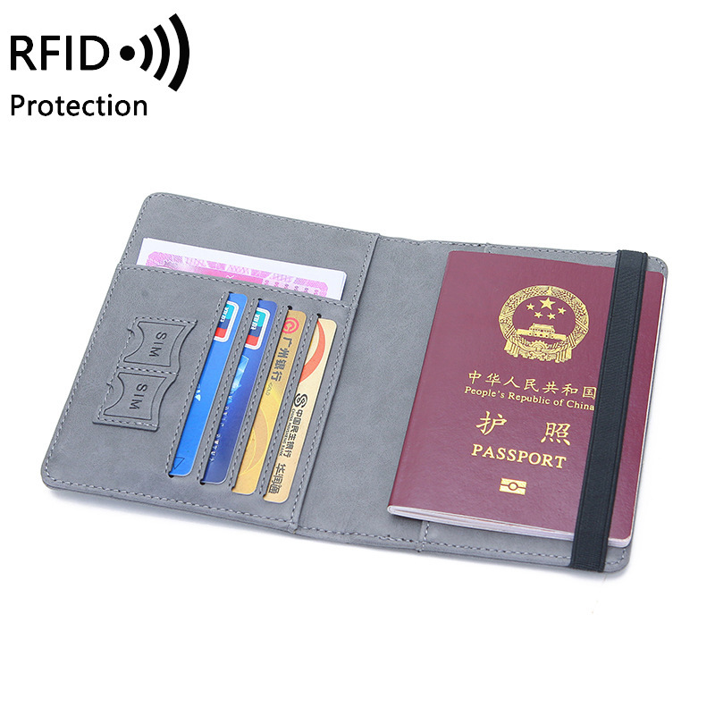 حامل جواز سفر من جلد البولي يو - مراجعة Passport Wallet Rfid وسعره
