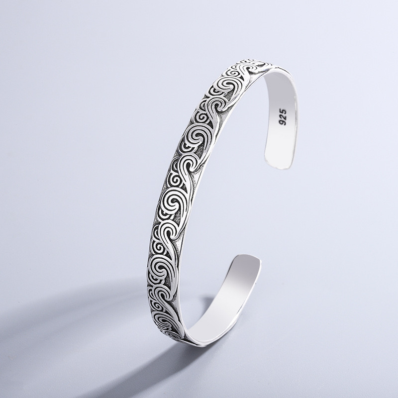 925 فضة أساور للنساء الرجال سل - مراجعة Men'S Accessories Trending وسعره