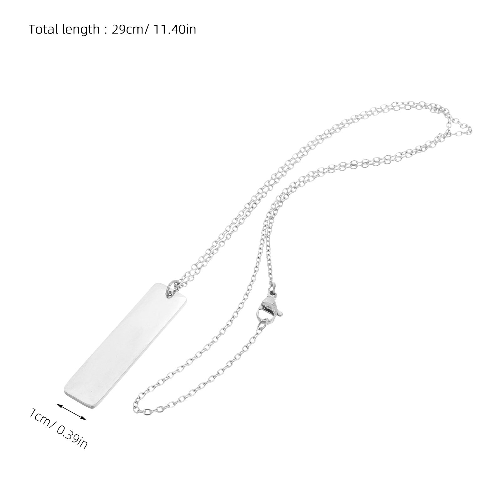 قلادة معدنية من الفولاذ المقاو - مراجعة Men Accessories Neck Chain وسعره