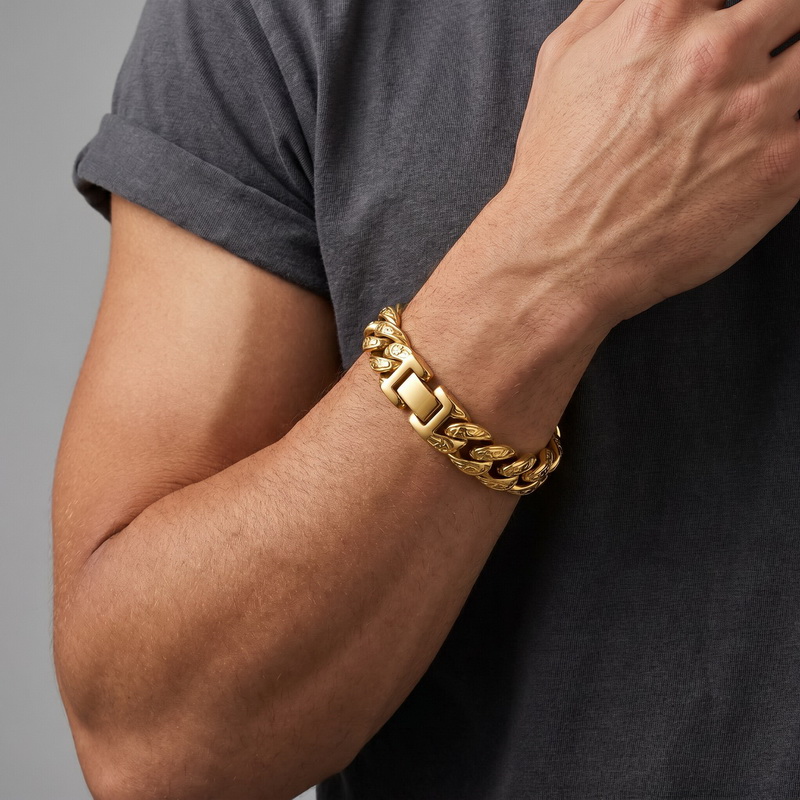سوار رجالي عريض 13 مم من الفول - مراجعة Men'S Accessories Hand Bands وسعره
