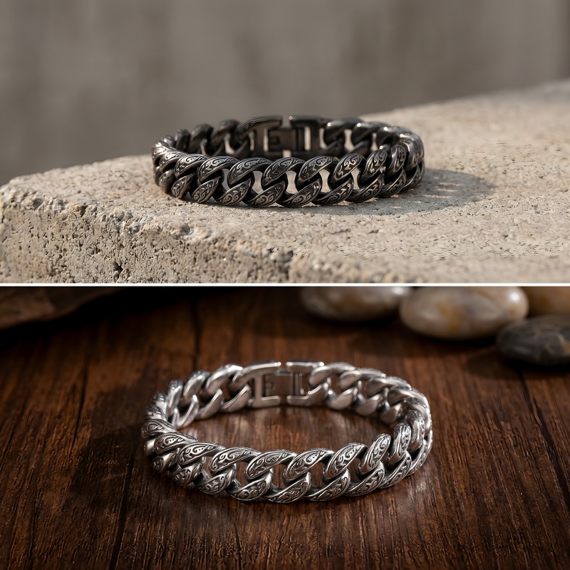 سوار رجالي عريض 13 مم من الفول - مراجعة Men'S Accessories Hand Bands وسعره