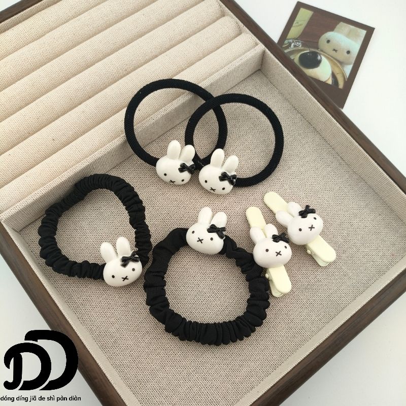 ربطة شعر لطيفة على شكل أرنب مي - مراجعة Tie Clip Set وسعره