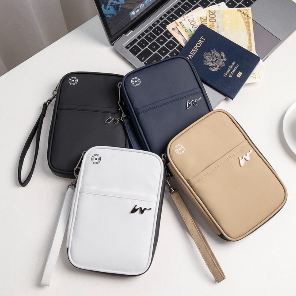 حافظة بطاقات بوليستر محمولة ،  - مراجعة Passport Wallet Rfid وسعره