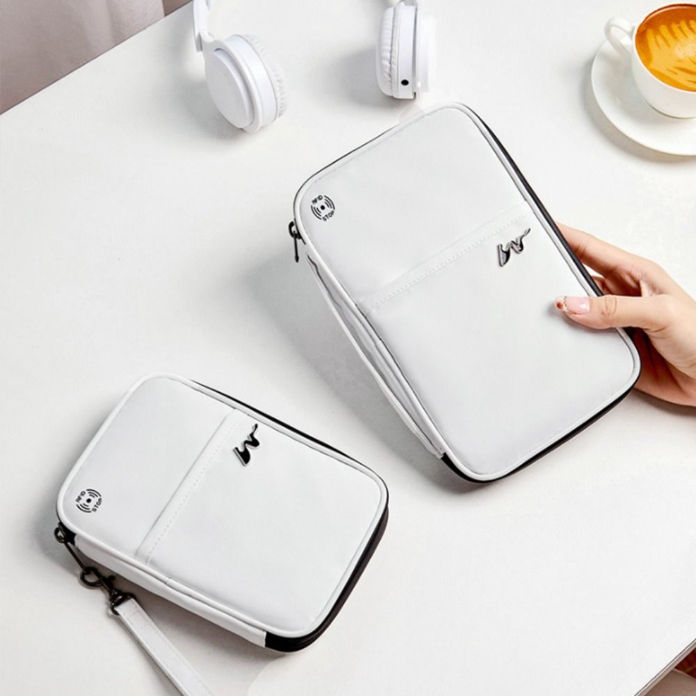 حافظة بطاقات بوليستر محمولة ،  - مراجعة Passport Wallet Rfid وسعره