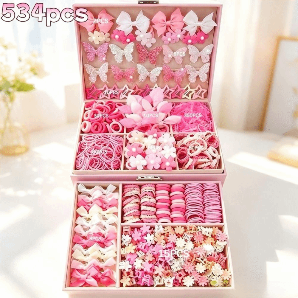 مجموعة إكسسوارات شعر مرنة جديد - مراجعة Tie Clip Set وسعره