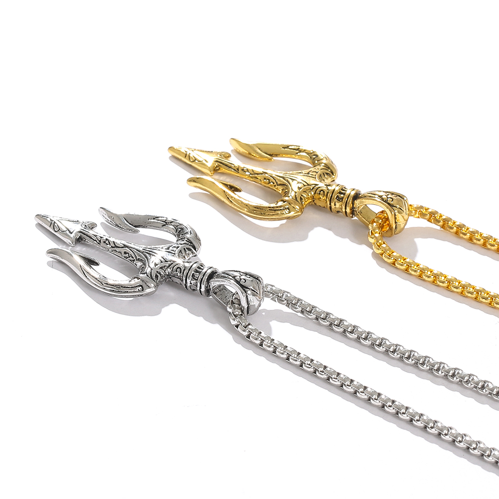 القلائد مع ترايدنت قلادة للرجا - مراجعة Men Accessories Neck Chain وسعره