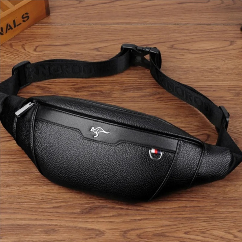 حقيبة خصر جلدية للأعمال متعددة - مراجعة Men Accessories Pack وسعره