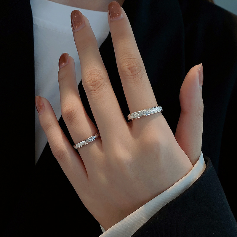 حقيقي 925 فضة الأزواج خاتم للن - مراجعة Men'S Accessories Hand Bands وسعره
