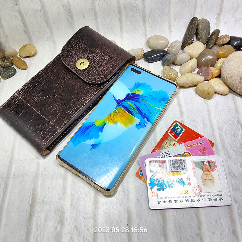 الهاتف المحمول الخصر حقيبة جلد - مراجعة Men Accessories Pack وسعره