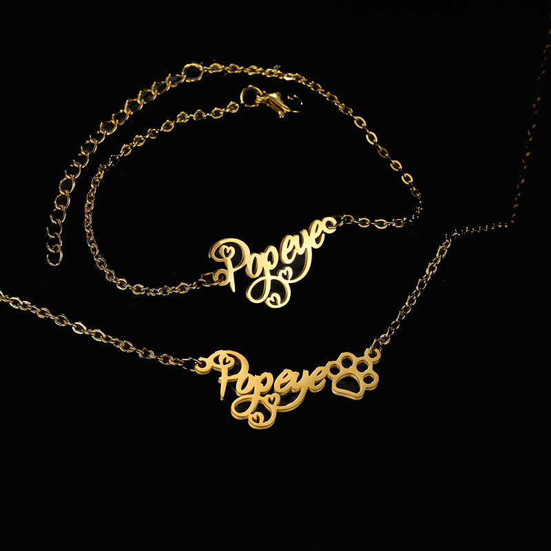 Goxijite تخصيص اسم قلادة مجموع - مراجعة Men Accessories Gift Set وسعره