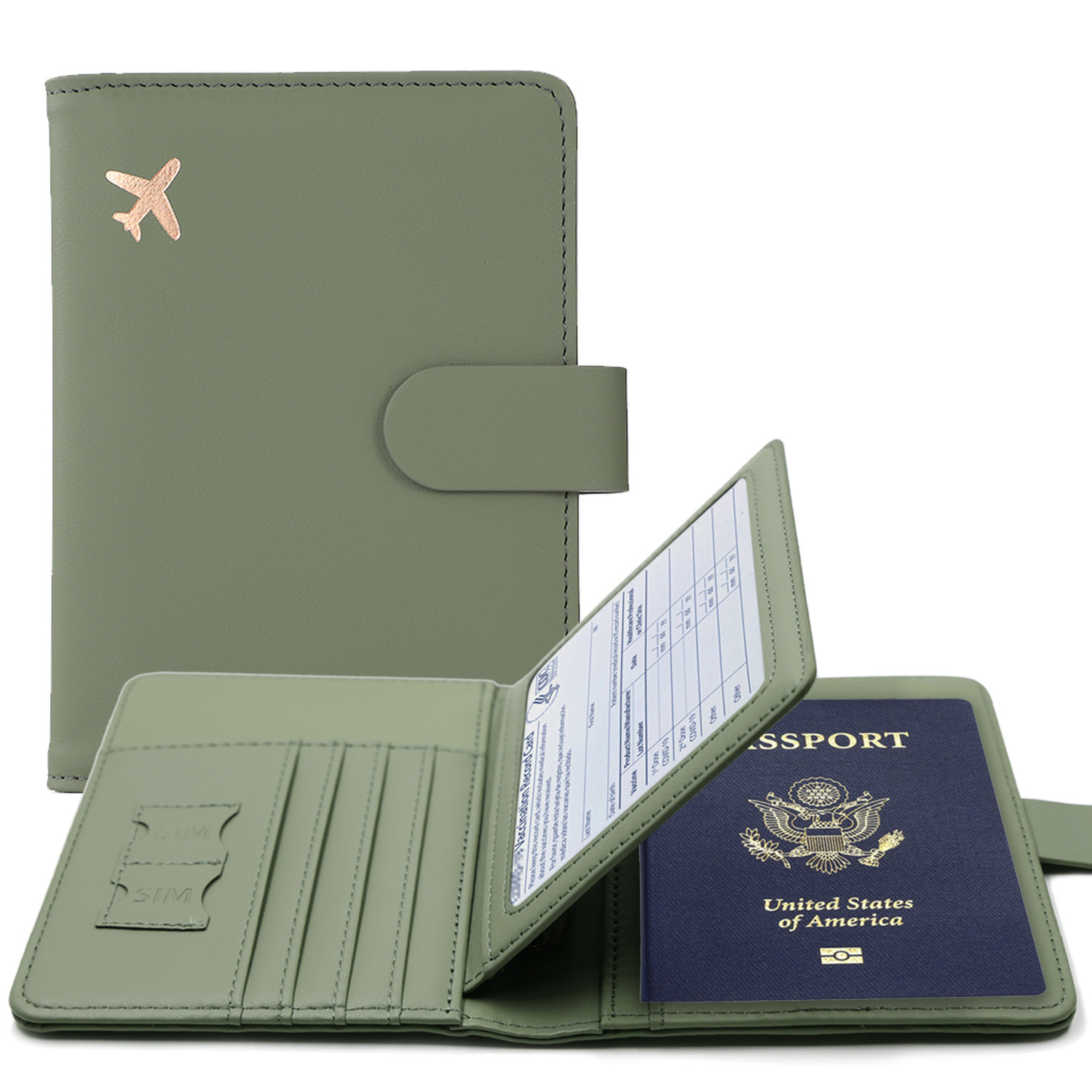 تتفاعل غطاء جواز السفر حامل جو - مراجعة Passport Wallet Rfid وسعره