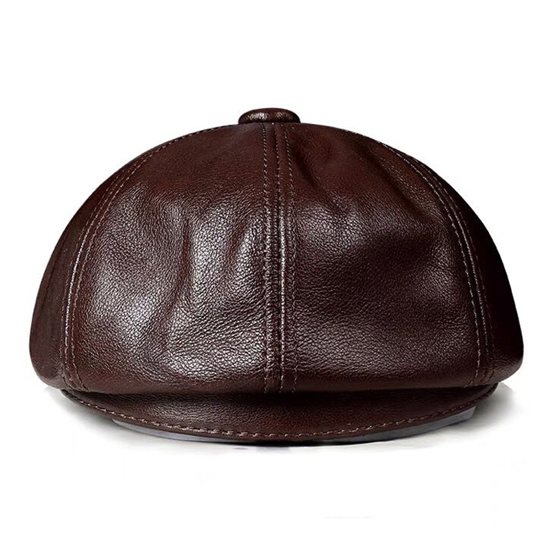 ربيع جديد قبعة جلدية حقيقية قب - مراجعة Men Accessories Brand وسعره