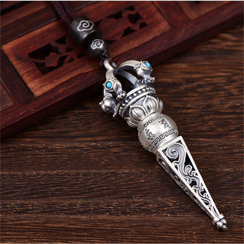 ستة شخصية الحقيقة Vajra مدقة ق - مراجعة Men Accessories Neck Chain وسعره