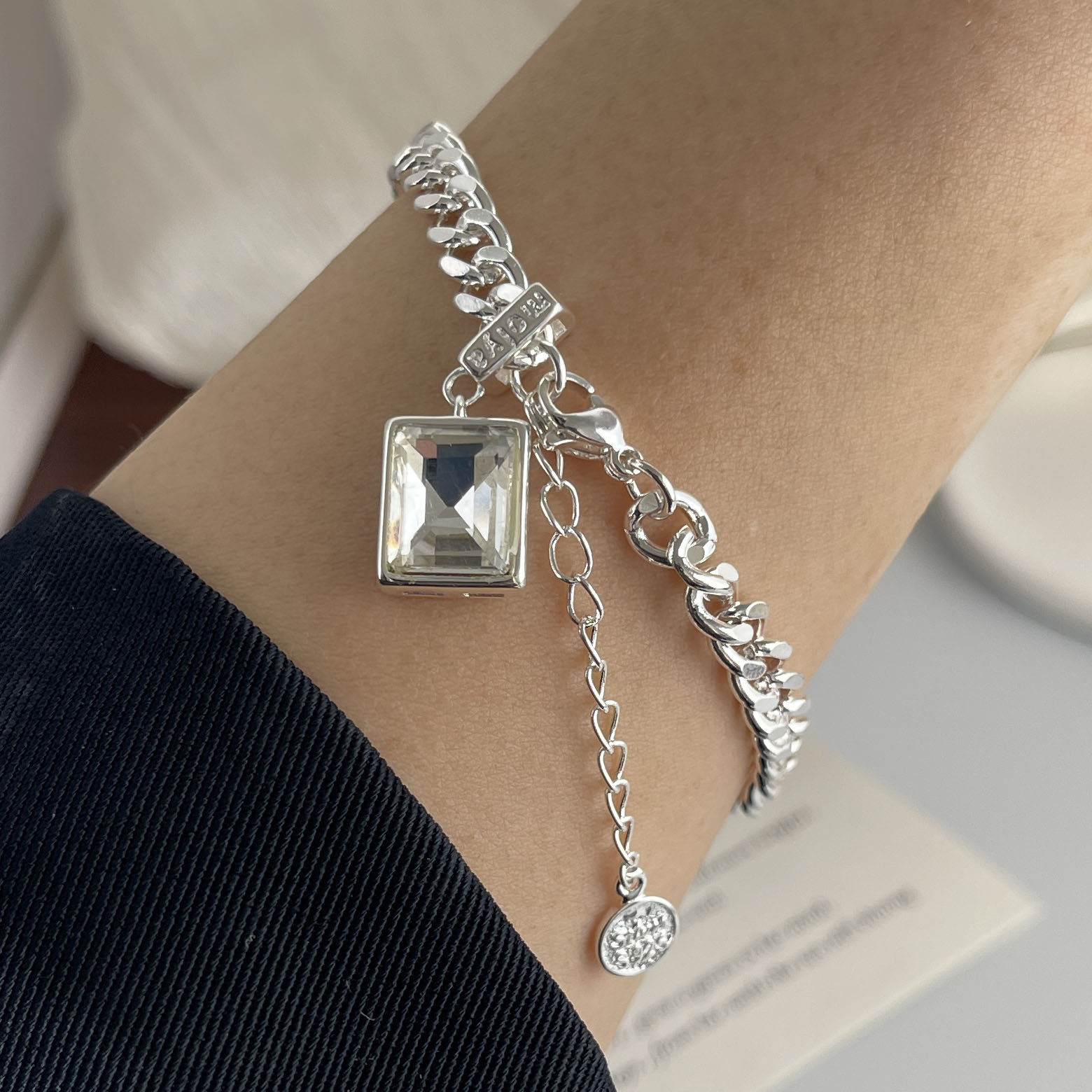 925 فضة أساور للنساء الرجال سل - مراجعة Men'S Accessories Trending وسعره