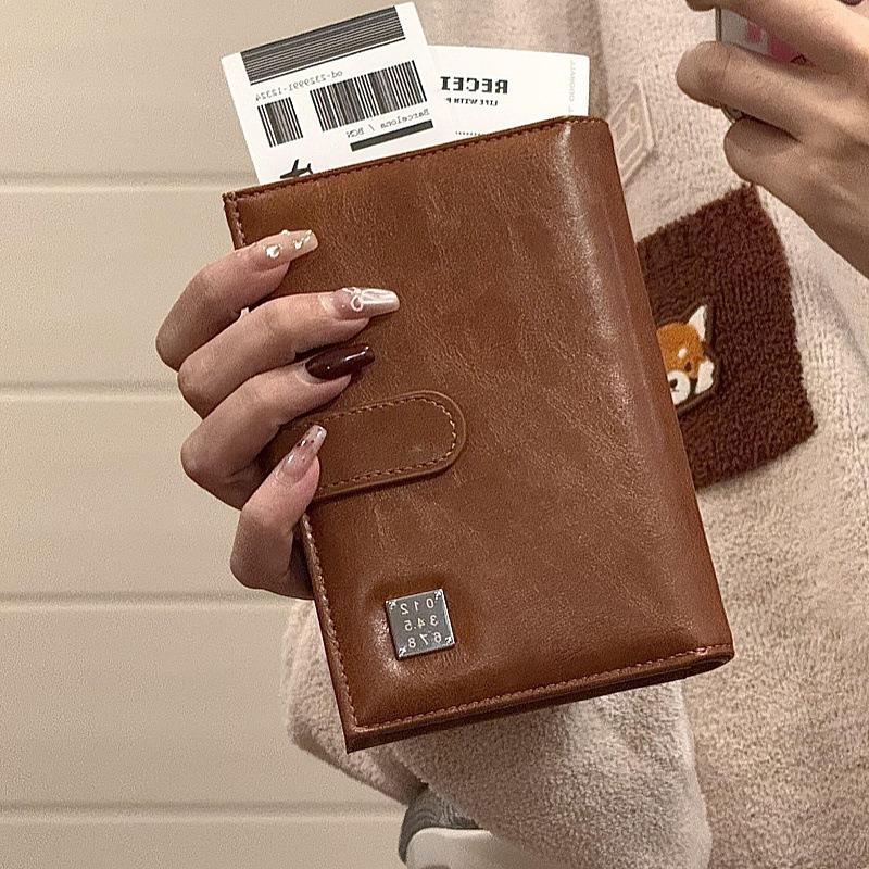 (صيف 4) محفظة سفر للجوازات للن - مراجعة Passport Wallet Rfid وسعره