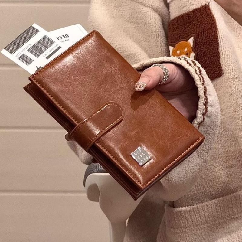 (صيف 4) محفظة سفر للجوازات للن - مراجعة Passport Wallet Rfid وسعره
