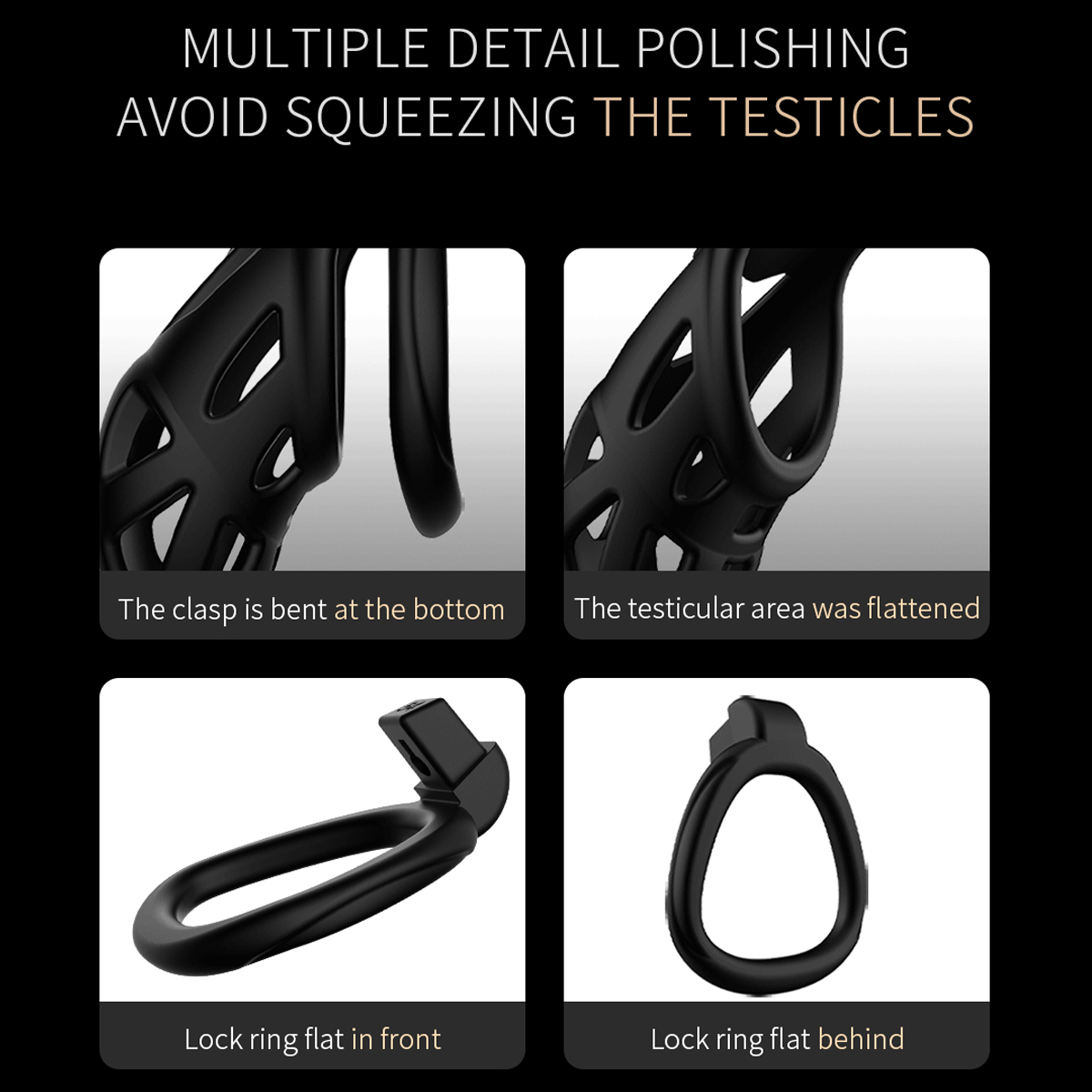 ذكر العفة قفص قضيب القضيب للرج - مراجعة Men'S Mens Accessories وسعره