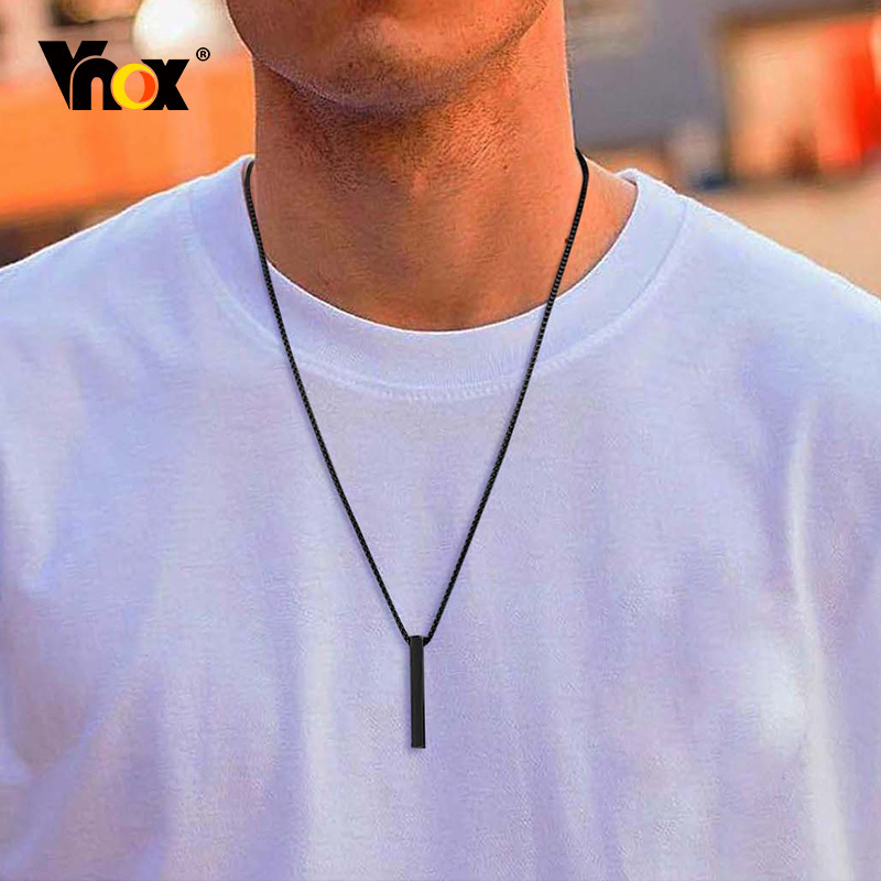 قلادة Vnox 5 مم للرجال والنساء - مراجعة Men Accessories Neck Chain وسعره