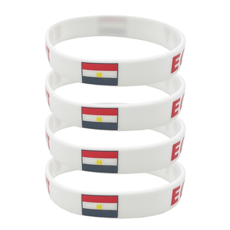 سوار سيليكون مع علم العالم ، ج - مراجعة Men Accessories Egypt وسعره