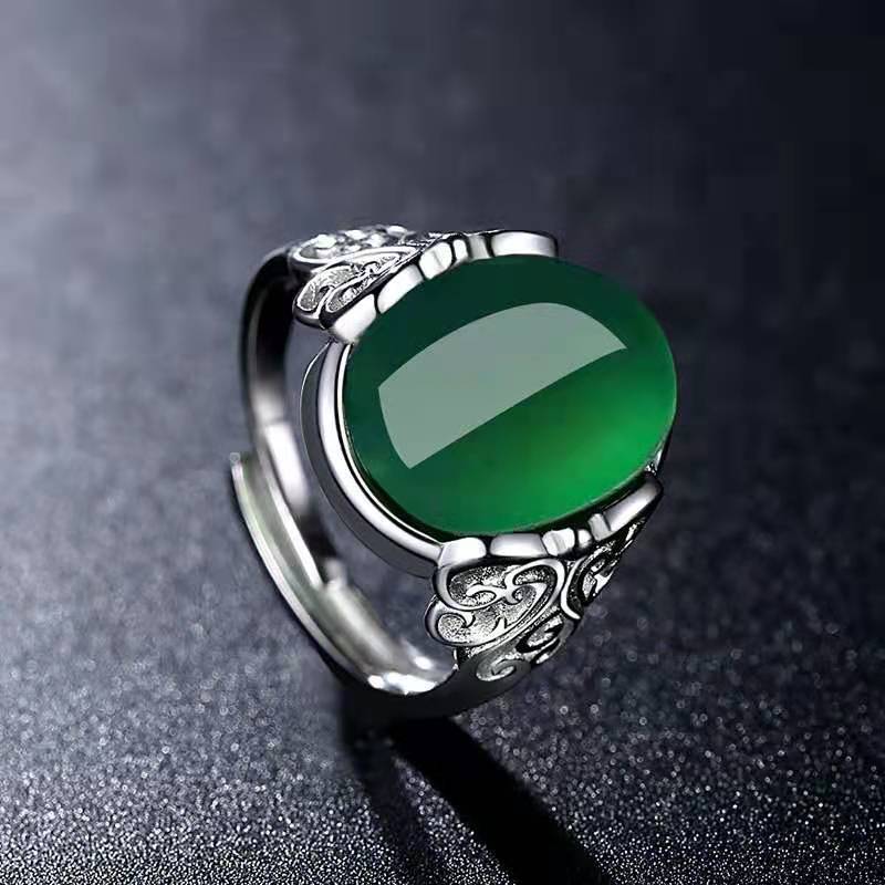 خاتم من العقيق الأزرق الطبيعي  - مراجعة Men'S Accessories Hand Bands وسعره